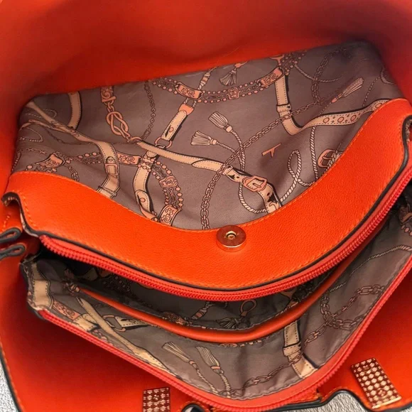 🧡GUC Orange Structured Handbag 🧡 - Picture 6 of 13